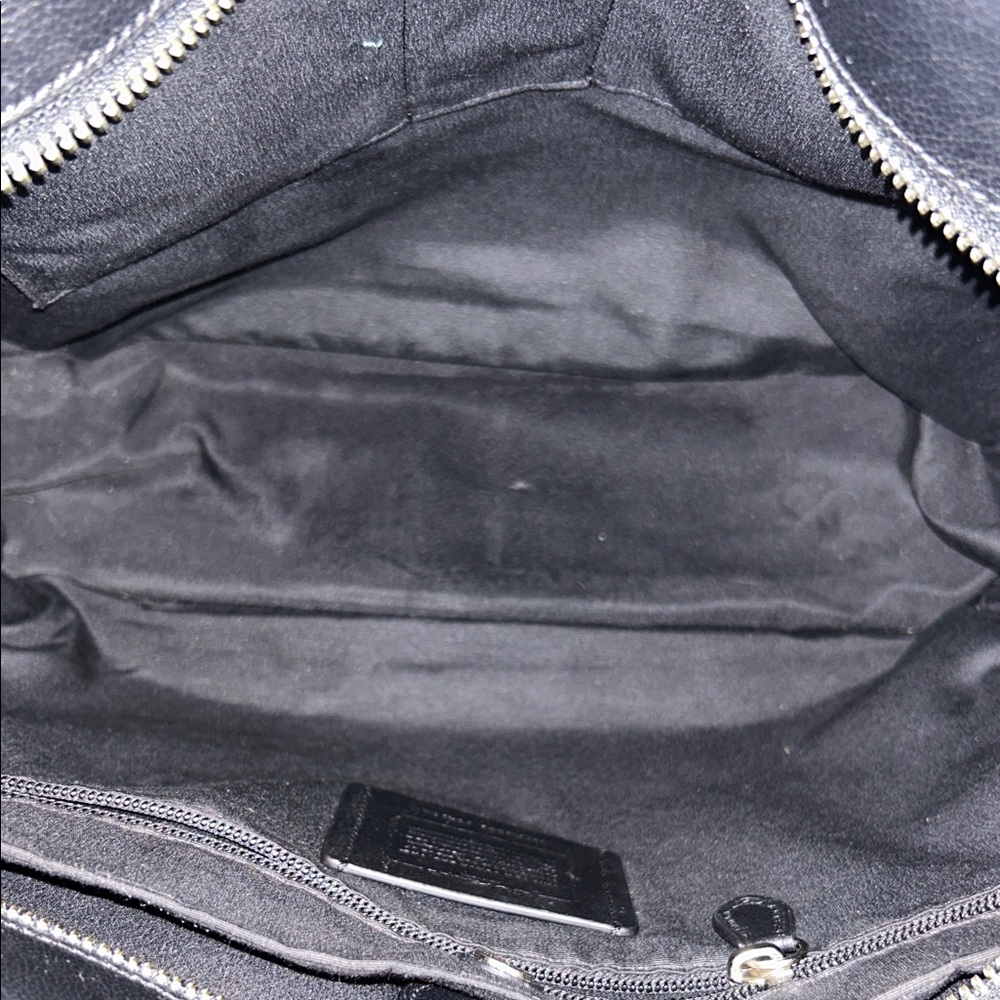 Coach Black Leather Briefcase - Picture 13 of 16